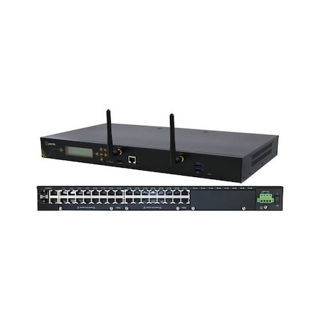Perle IOLAN SCG34 S-WD Console Server: 32 x software selectable RS232/422/485 RJ45 interfaces, 2 04035510